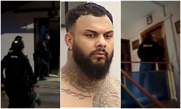 Bebino, arestat pentru 30 de zile. Liderul Clanului Sportivilor ar fi mers la casa unui rival, l-ar fi lovit cu pumnii şi ameninţat cu cuţitul, pentru a-i fura 10.000 de euro