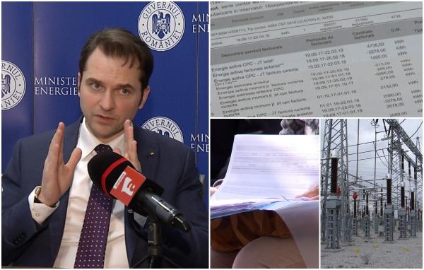 EXCLUSIV. Ministrul Energiei anunţă o schimbare importantă la plafonarea facturilor
