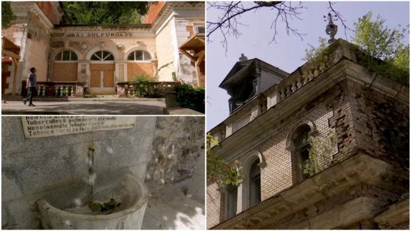 "Moarte totală!" Odinioară bijuterie, staţiunea Băile Herculane a rămas şi fără izvoarele care au consacrat-o. Hotelierii cară apă cu cisterna