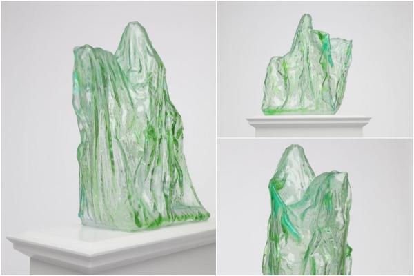Sculptura unică a unei românce va fi instalată pe soclul din celebra Piaţa Trafalgar din Londra. Ce simbolizează statuia din răşină verde