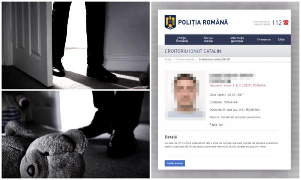 Calvarul trăit de o fată din Iaşi, de la 11 la 14 ani. Tatăl o viola chiar şi în spaţii publice ori în vacanţele familiei. Bărbatul a fost dat în urmărire naţională