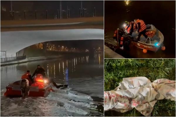 Persoană cautată de scafandri în Bega, după ce ar fi alunecat şi căzut în râu. La mal ar fi fost găsiţi doi câini care lătrau agitaţi