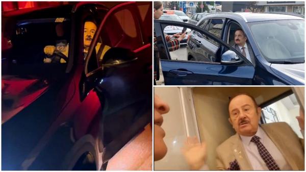 Dan Ilie Morega, dus la Psihiatrie după ce a şofat iar fără permis. A agresat o jurnalistă, iar apoi tot lui i s-a făcut rău