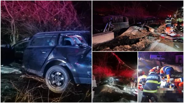 Un bărbat şi-a pierdut viaţa într-un accident cumplit la ieşirea din Fălticeni. Maşina în care se afla a izbit un stâlp şi a intrat într-un şanţ