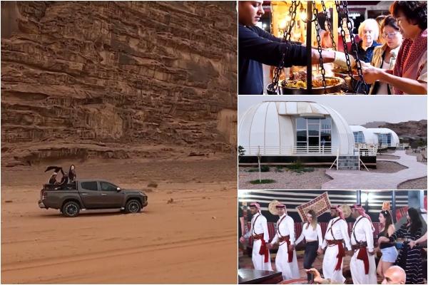 Cât costă o noapte autentică în corturile beduinilor, sub cerul înstelat din deşertul iordanian. Experienţă unică în mijlocul pustietăţii