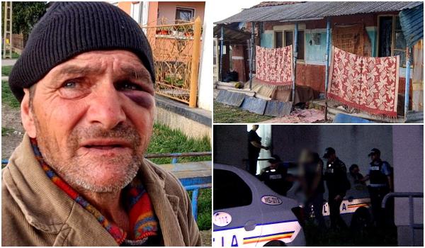Clipe de coşmar pentru un bărbat din Mureş. A fost bătut crunt şi jefuit de trei tineri, care au dat buzna peste el în casă