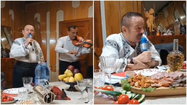 Dan Ilie Morega face chef cu lăutari chiar dacă e în arest la domiciliu. Fostul prefect de Gorj a transmis totul live pe Facebook şi a invitat şi presa