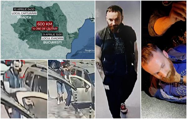 Cum a parcurs criminalul evadat 600 de km în 14 ore. Luat la ocazie de o şoferiţă şi un tirist