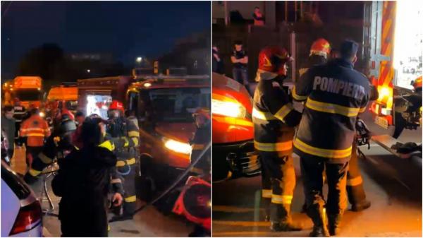 Panică într-un bloc din Constanța, după ce un apartament a luat foc. 40 de oameni au ieșit speriați din clădire, alții au refuzat să-și părăsească locuința