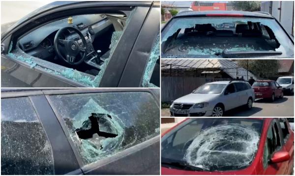 Orbit de gelozie și furios după o ceartă cu fosta iubita, un băcăuan a luat ranga şi s-a răzbunat pe maşinile de pe o stradă întreagă