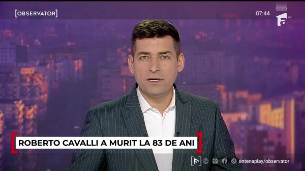 Roberto Cavalli a murit la 83 de ani. Creatorul de modă s-a stins după o lungă luptă cu boala