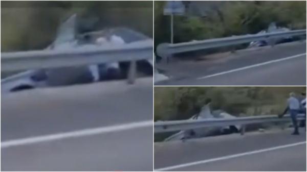 Fostul prefect al județului Hunedoara, Călin Marian, rănit într-un accident. A ajuns cu mașina într-un șanț după ce a pierdut controlul volanului