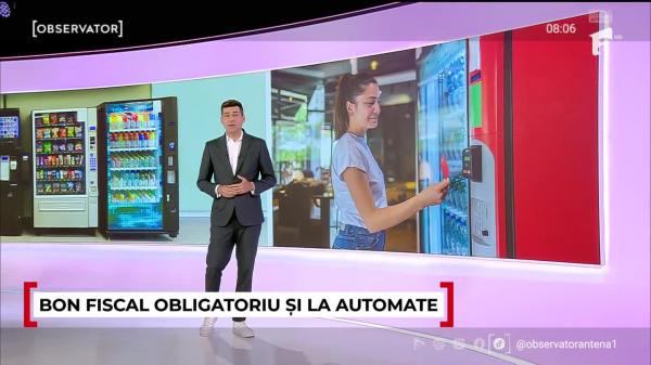 Automatele de cafea şi sucuri şi spălătoriile auto, obligate să emită bon fiscal. Când intră în vigoare noua lege