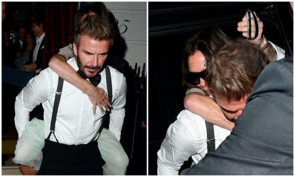 Posh Spice, petrecere de pomină la 50 de ani! La final, David Beckham a cărat-o pe Victoria în spate, până la maşina de lux