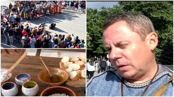 Războaiele daco-romane, reconstituite la Festivalul din Drobeta-Turnu Severin. Reţetele străvechi pe care le preparau strămoşii noştri