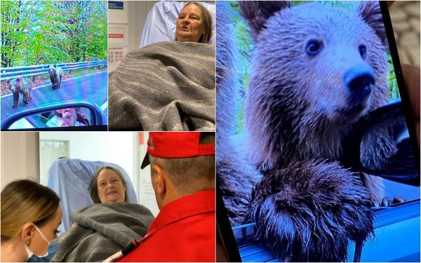 Turista din Scoţia muşcată de urs a făcut poză chiar înainte de atac. "M-am gândit că vrea să fim prieteni"