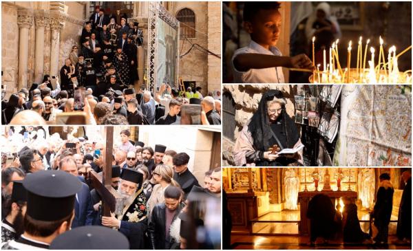 Corespondenţă Observator de la Ierusalim în Vinerea Mare. Credicioşii au refăcut Drumul Crucii, se roagă şi aşteaptă miracolul Învierii