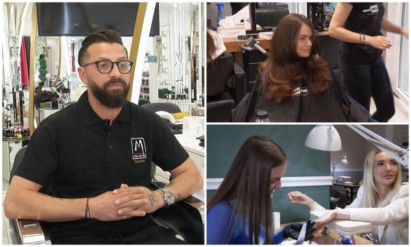 Cea mai căutată schimbare de look înainte de Paşte. Saloanele de înfrumuseţare au fost pline până la refuz. Hairstylist: "Muncesc 10-11 ore"