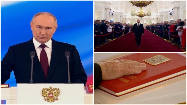 Jurământul lui Putin şi mesajul pentru Occident: Nu refuzăm dialogul, dar nu dintr-o poziție de forță, fără aroganțe, îngâmfare şi excepţionalism