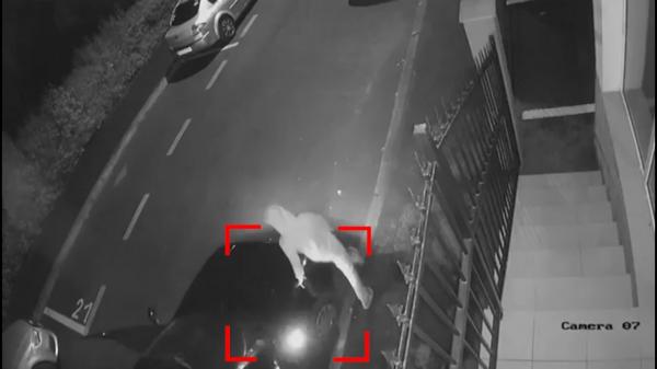 Grup de tineri din Cluj, surprinşi de camere în timp ce vandalizează mai multe maşini. Proprietarii s-au trezit fără oglinzi şi cu portierele forţate