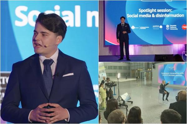 "Fac parte dintr-o armată mai influentă decât NATO". Selly, discurs despre reţelele sociale la Summit-ul NATO Youth din Miami