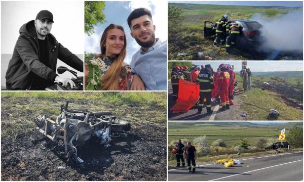 Ei sunt cei trei tineri morți în accidentul de la Codăeşti. Ionela şi George urmau să se căsătorească peste câteva zile
