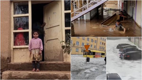 Un val de inundații catastrofale a lovit mai multe colțuri ale lumii. În unele zone puhoaiele le-au dărâmat casele oamenilor