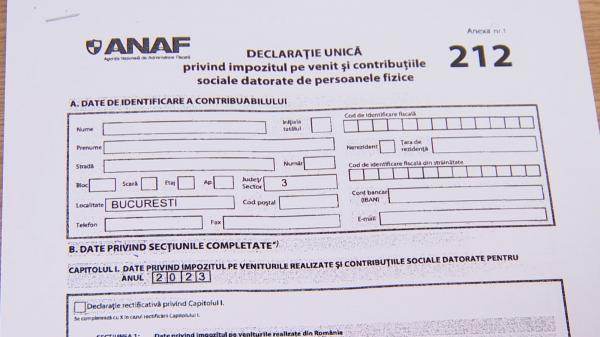 Doar şase zile pentru depunerea declaraţiei unice. Ce riscă cei care nu reuşesc să o completeze la timp