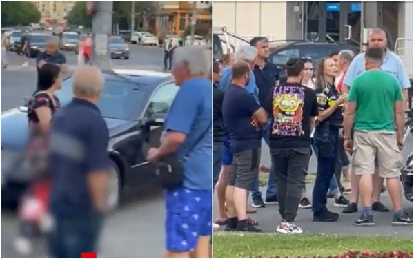 Accident între două maşini, în Baia Mare, după ce unul dintre şoferi nu a acordat priortate. Doi copii, gemeni, au ajuns la spital