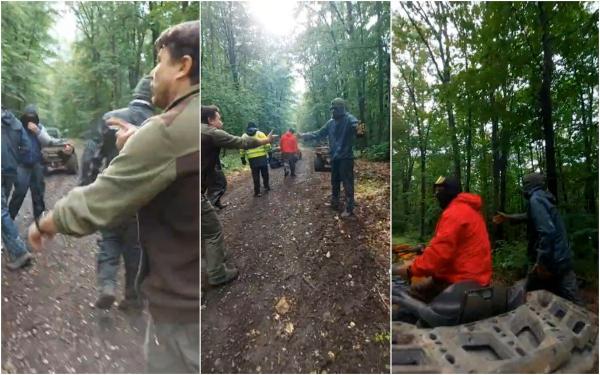Doi pădurari din Botoșani, snopiți în bătaie de mai mulți tineri care voiau să se plimbe cu ATV-urile într-o zonă protejată