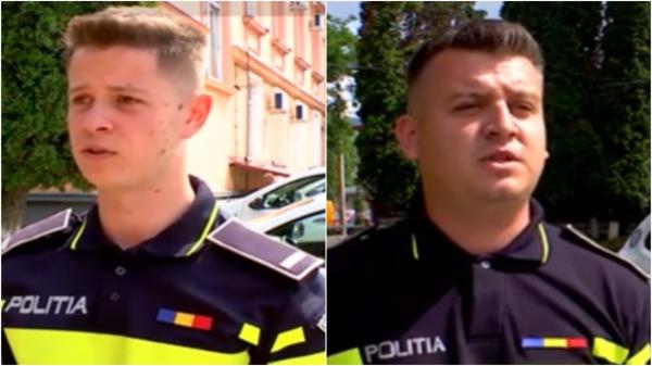 Doi polițiști din Maramureș, îngeri păzitori pentru o femeie care a încercat să se sinucidă cu pastile. Denis și Alex au găsit-o în doar 3 minute