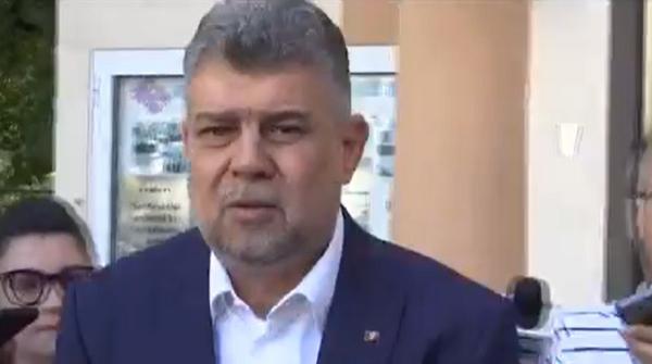 Marcel Ciolacu a votat în Buzău. Premierul a făcut apel la români să meargă la urne