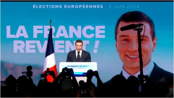 Cine este Jordan Bardella, extremistul de 28 de ani care l-a forţat pe Emmanuel Macron să dizolve Parlamentul şi să ceară alegeri anticipate