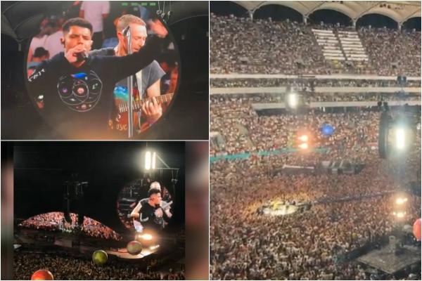Mesajul lui Chris Martin înainte ca Babasha că urce a doua oară pe scenă. De ce i-a cerut publicului să huiduiască