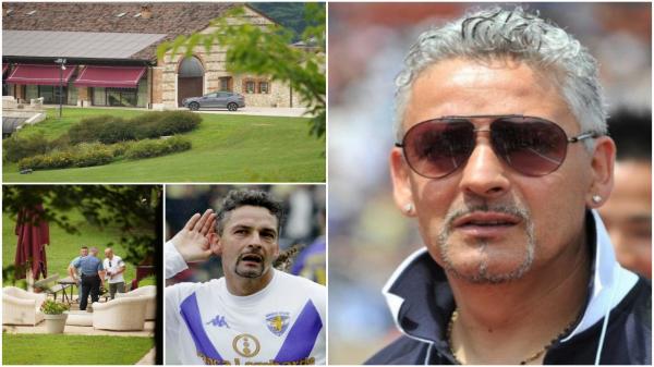 Coşmarul prin care a trecut Roberto Baggio. Prima reacţie a fotbalistului italian, după ce a fost bătut, jefuit şi sechestrat în propria casă