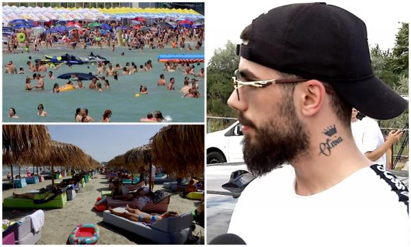 "Iureş, nebunie!" Staţiunea unde s-a stat om lângă om pe plajă, în minivacanţă. Şi în Mamaia a fost 100% grad de ocupare