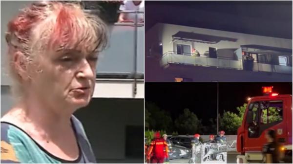 "Strigăte, urlete. Nu sare nimeni de plăcere". Filmul incidentului șocant din Târgu Mureş. Tânăra de 26 de ani s-a aruncat în gol pe jumătate dezbrăcată