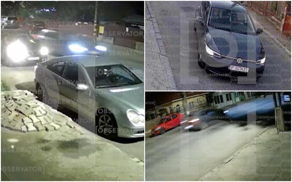 Secundele care ar putea face lumină în cazul tinerilor din Călăraşi stropiţi cu acid. Maşina atacatorului, surprinsă pe camerele de supraveghere