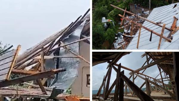 "Era ceva dezastru, nu am văzut aşa ceva. A fost un mini-ciclon". Furtunile violente au luat pe sus acoperişuri şi au smuls copaci din rădăcini