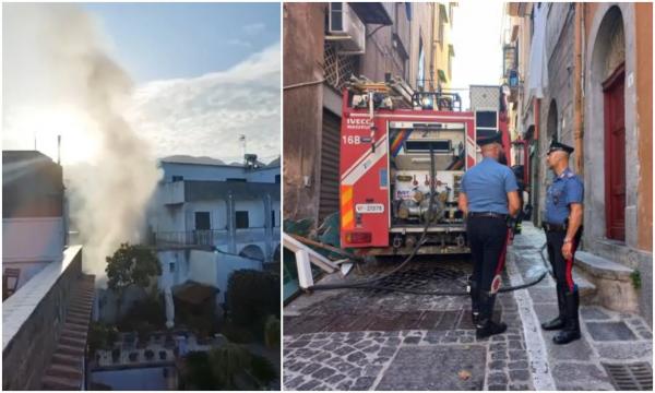 Un român arestat la domiciliu, în Napoli, şi-a aruncat în aer apartamentul cu o butelie de gaz. Voia să-şi pună capăt zilelor