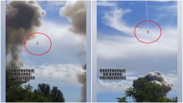 Momentul în care cinci rachete de croazieră ruseşti lovesc o fabrică de armament din Kiev: "Apărarea antiaeriană a Kievului s-a încheiat"