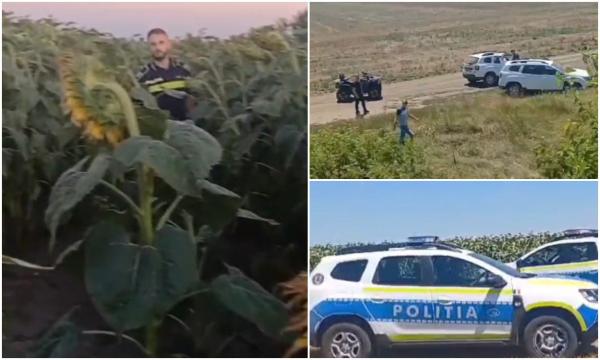O bătrânică dată dispărută în Dolj, găsită leşinată în mijlocul câmpului. Poliţiştii au căutat-o 3 zile şi 3 nopţi, inclusiv cu drone