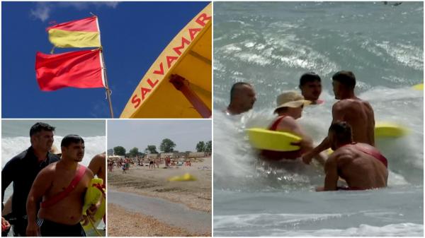 Noul pericol cu care se confruntă turiştii de pe litoral. Cinci persoane, salvate de la înec în ultima clipă
