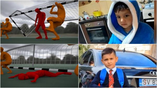 ANIMAŢIE. Copil de 8 ani, strivit de o poartă de fotbal. Peste trei săptămâni urma să îşi serbeze ziua de naştere
