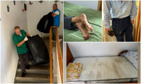 Încă un azil al groazei, descoperit în Neamţ. Reacţia angajaţilor când s-au trezit cu inspectorii la uşă, veniţi în control