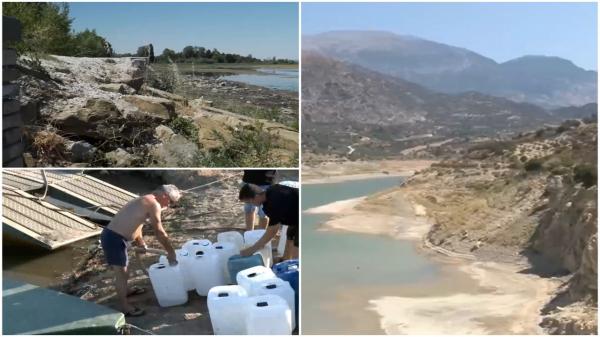 Secetă majoră în Grecia. Care sunt insulele rămase fără apă