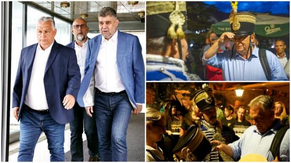 Viktor Orban, primit cu cadouri din vremea Ungariei Mari la Băile Tușnad. Analist: "Ungaria nu are absolut nimic de oferit României"