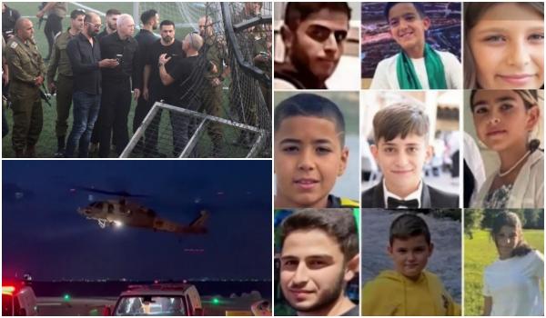 Cel puţin 12 copii au murit, după un atac cu rachete pe platoul Golan. Israelul promite "război total" Hezbollahului