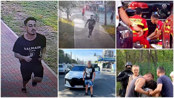 Accidentul din Pantelimon: Momentul în care șoferul vinovat fuge după ce a spulberat doi copii, sub ochii mamei