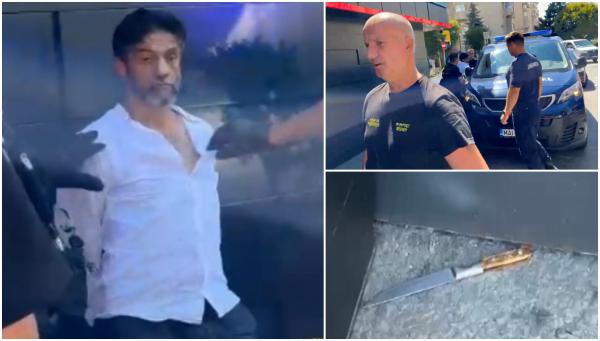 Supărat că a pierdut banii la păcănele, un clujean băut bine s-a întors cu un cuţit în sala de jocuri. Surpriza jandarmilor după ce l-au identificat